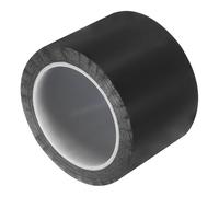 sourcing map 1 Rolls Black 2.76 Inch x 72 Yards Polyester Film Electrical Tape PET Tape High Temperature Heat Resistant Tape for Transformer Motor Wire 5S Positioning Logo,70mm x 66m