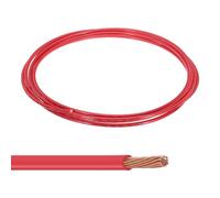 sourcing map 10 Feet 10 AWG Gauge THHN Stranded Red UL Listed Copper Building Wire Nylon Jacket,PVC Insulation 600V Electrical Wire Copper Cable for Residential,Commercial,Industrial