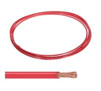sourcing map 10 Feet 12 AWG Gauge THHN Stranded Red UL Listed Copper Building Wire Nylon Jacket,PVC Insulation 600V Electrical Wire Copper Cable for Residential,Commercial,Industrial