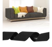 sourcing map 10 Feet x 2 Inch Under Couch Blocker, Nylon Under Furniture Blocker, Adjustable Gap Strap Barrier Prevent Things from Going Under Sofa Bed