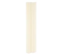 sourcing map 10 Inch Plastic Welding Rods, Double Strand Round Sticks ABS Welding Rods for Plastic Welder Kayak Car Bumper Repair Pack of 30 2.5x5x250mm, Beige