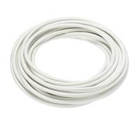 sourcing map 10 Meter/32.8ft 11AWG Flexible Silicone High Temp Wire Cable -60 to 300 Degree Celsius Insulated Resistant Electrical Cable for Industry, White
