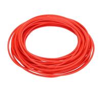 sourcing map 10 Meter/32.8ft 14AWG Flexible Silicone High Temp Wire Cable -60 to 300 Degree Celsius Insulated Resistant Electrical Cable for Industry, Red