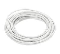 sourcing map 10 Meter/32.8ft 14AWG Flexible Silicone High Temp Wire Cable -60 to 300 Degree Celsius Insulated Resistant Electrical Cable for Industry, White