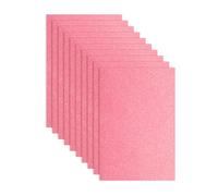 sourcing map 10 Pack Light Red Glitters Foam Sheets, 8 x 12 Inch Sparkle EVA Foam Sheets Thin Foam Paper for Crafting, DIY Project, Classroom, Scrapbooking (1.5mm Thick)