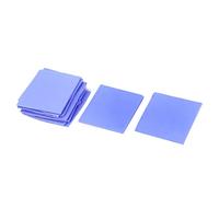 sourcing map 10 Pack Thermal Pads, Heat Resistant Silicone Thermal Pad, 30x30x1mm Thermal Conductive Pad, Heatsink CPU GPU Thermal Pad