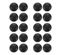 sourcing map 10 Pairs Glasses Ear Grip Silicone Round Type 12mm Eyeglasses Temple Grips Retainer Anti Slip Soft Eyeglass Ear Grips for Eyeglasses Sunglasses Sport Glasses, Black