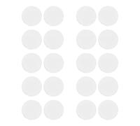 sourcing map 10 Pairs Glasses Ear Grip Silicone Round Type 14mm Eyeglasses Temple Grips Retainer Anti Slip Soft Eyeglass Ear Grips for Eyeglasses Sunglasses Sport Glasses, White