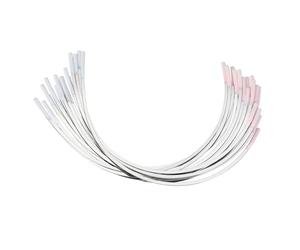 sourcing map 10 Pairs Metal Bra Under Wires Bra Wire Replacement Bra Supporters Under Wire Repair Kit for Bra Support Bra Shaping Women Corset Clothing DIY Making Sewing, Silver (38)