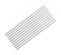 sourcing map 10 Pcs 1.5mm Mini Micro Twist Drill Bits, High-Speed Steel Straight Shank Extra Long Drill Bit 100mm for Aluminum Alloy
