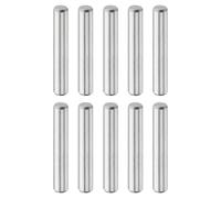 sourcing map 10 Pcs 1/8x3/4" Dowel Pins, Bearing Steel Cylindrical Dowel Pins Shelf Support Peg Pin Rod Fasten Elements Metal Shelf Pegs