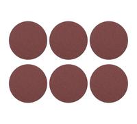sourcing map 10 Pcs 125mm 5 Inch Sanding Disc 80 Grit Hook and Loop Sandpaper Random Orbital Sander Pads for Woodworking Automotive Metal