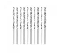 sourcing map 10 Pcs 2.25mm HSS(High Speed Steel) W6542 Micro Drill Bits, Fully Ground Jobber 58mm Length Drill Bit for Mild Steel Copper Aluminum