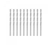 sourcing map 10 Pcs 2.65mm HSS(High Speed Steel) W6542 Micro Drill Bits, Fully Ground Jobber 60mm Length Drill Bit for Mild Steel Copper Aluminum