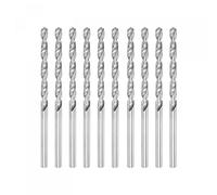 sourcing map 10 Pcs 3.75mm HSS(High Speed Steel) W6542 Micro Drill Bits, Fully Ground Jobber 70mm Length Drill Bit for Mild Steel Copper Aluminum