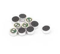 sourcing map 10 Pcs 6mm x 2.7mm Surface Mounted Devices MIC Electret Microphone Condenser Pickup