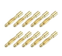 sourcing map 10 Pcs Banana Plugs Connector 2mm Male Banana Plug for Speaker Wire RC Battery ESC Motor