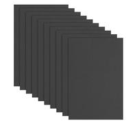 sourcing map 10 Pcs Black EVA A4 Foam Sheets Crafts, 12 x 8 Inch Foam Paper for DIY Crafts Project Classroom Scrapbook Art Cards Home Office Decoration (2mm Thick)