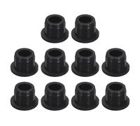sourcing map 10 Pcs Black Plug Holes, Waterproof Rubber Button Plug for 13mm / 0.51" Hole