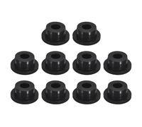 sourcing map 10 Pcs Black Plug Holes, Waterproof Rubber Button Plug for 21mm / 0.83" Hole
