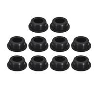 sourcing map 10 Pcs Black Plug Holes, Waterproof Rubber Button Plug for 26mm / 1.02" Hole