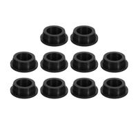 sourcing map 10 Pcs Black Plug Holes, Waterproof Rubber Button Plug for 30mm / 1.18" Hole