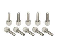 sourcing map 10 Pcs Computer Case Thumb Screws, M4x14 Thread PC Computer Case Fastener Thumb Screws for DIY PC Cover Power Supply PCI Slots Hard Drives