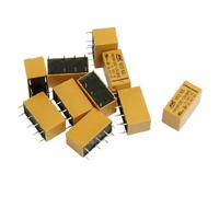 sourcing map 10 Pcs DC 12V Coil DPDT 8 Pin PCB General Purpose Power Relay HK19F