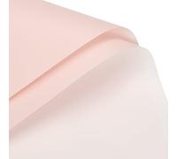 sourcing map 10 Pcs Double Sided Color Flower Wrapping Paper Pink+White 22.8"x22.8" Waterproof for Florist Bouquet Supplies, DIY Crafts, Gift Box Packaging