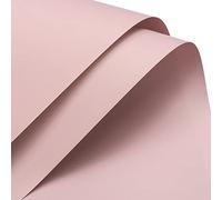 sourcing map 10 Pcs Flower Wrapping Paper 22.8x22.8 Inch Waterproof Florists Wrapping Paper for Florist Bouquet Supplies, DIY Crafts, Gift/Gift Box Packaging Gray Pink