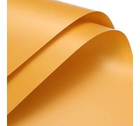 sourcing map 10 Pcs Flower Wrapping Paper 22.8x22.8 Inch Waterproof Florists Wrapping Paper for Florist Bouquet Supplies, DIY Crafts, Gift/Gift Box Packaging Yellow