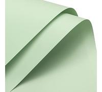 sourcing map 10 Pcs Flower Wrapping Paper 22.8x22.8 Inch Waterproof Florists Wrapping Paper for Florist Bouquet Supplies, DIY Crafts, Gift/Gift Box Packaging Light Green