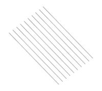 sourcing map 10 Pcs GR5 Titanium Round Rod, 2.5mm Dia 102mm Length Metal Solid TC4 Titanium Alloy Round Bar Rod Stock for DIY Craft Model Plane Cars Ship Metal Working