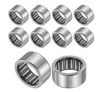sourcing map 10 Pcs HK2516 Needle Roller Bearings One Way Bearing 25x32x16mm, Temperature Resistant Steel Bearing