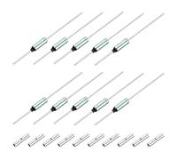 sourcing map 10 Pcs Metal Temperature Thermal Fuse SF240Y 240 °C 464 °F 15A 250V Cutoff Thermal Fuse with 20 Pcs BN1.25 Bare Terminal Butt Connector for Motor Transformer Electric Industrial