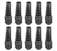 sourcing map 10 Pcs NPT3/4 Cable Glands Adjustable 13-18mm PA66 Nylon IP68 Waterproof Connectors with Dual Seals Anti-Corrosion for Industrial/Outdoor Electrical Systems