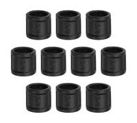 sourcing map 10 Pcs Pipe Fitting Coupling, 3/4" Internal Thread Coupling Pipe Joint Malleable Iron Plumbing Fittings for Industrial Shelving Decor Furniture DIY Projects