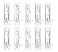 sourcing map 10 Pcs Plastic Locking Shelf Pins, Self-Locking Shelves Support Pegs Clear Brackets Clips Fit 6.9mm Hole 5/8"(16mm) Thick Shelf for Bookcase, Closet, Kitchen Furniture