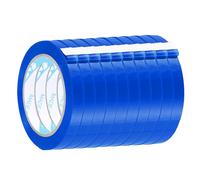 sourcing map 10 Pcs Poly Bag Sealing Tape, 1/2" x 98.4 Yard Plastic Bag Sealer Tape Packaging Sealing for Shops Packaging Food Vegetable Meat Cake Bread Freezer Ice, Dark Blue