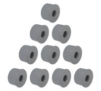 sourcing map 10 Pcs PVC DWV Reducer Bushing 1-1/2" x 3/4"(Socket x Socket) Thread Coupling Connectors PVC Pipe Reducer Adapter Fitting for Pipe Connecting Home Sewer Plumbing, Grey