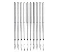 sourcing map 10 Pcs Sewing Machine Needles Size 16/100 Quick Sewing Iron Universal Regular Point Machine Needles Embroidery Sewing Tool for Craft DIY Household Stitching Industrial Use