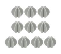 sourcing map 10 Pcs Shaker Ball, 1.5" Protein Shaker Ball Plastic Stirring Mixer Whisk Shaker Replacement for Shake Drinking Bottle Cup Protein Bottle Sports Drink, Gray