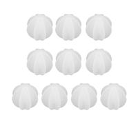 sourcing map 10 Pcs Shaker Ball, 1.8" Protein Shaker Ball Plastic Stirring Mixer Whisk Shaker Replacement for Shake Drinking Bottle Cup Protein Bottle Sports Drink, Clear