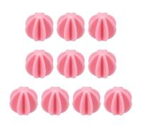 sourcing map 10 Pcs Shaker Ball, 1.8" Protein Shaker Ball Plastic Stirring Mixer Whisk Shaker Replacement for Shake Drinking Bottle Cup Protein Bottle Sports Drink, Pink