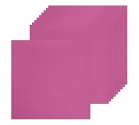 sourcing map 10 Pcs Shimmer Cardstock Paper 10 Inch Length 10 Inch Width 80lb/120gsm Metallic Paper Sheets for Art Supplies Crafting, Pink