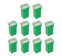 sourcing map 10 Pcs Tall profile Car Fuses,32V DC 40A Box Shaped Cartridge Fuse Automotive for Pickup Trucks,Cars,Rvs,Boats