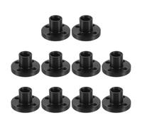 sourcing map 10 Pcs Tr8x4 Lead Screw POM Plastic Nut, Trapezoidal Nut Linear Screw Acme Thread Screw Replacing Brass Nut (2mm Pitch, 2 Start, 4mm Lead) for 3D Printer Accessories