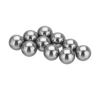 sourcing map 10 Pcs Tungsten Steel Bearing Balls 6 mm Carbide G10 Precision Ball for Industrial Spheres, Machinery, Automotive, and DIY (Mirror)