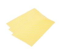 sourcing map 10 Pcs Wax Foundation for Bee Frames, Beehive Foundation Sheets, Bee Honey Sheet Foundation Beekeeping Tool Yellow