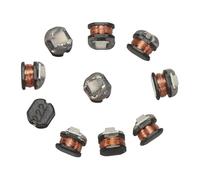 sourcing map 10 PCS Wireless Induction LED Lights, Wireless Orange LED Light Lamp Inductive for Art Decoration Action Figures Handmade DIY, 3x2.8x3.2mm